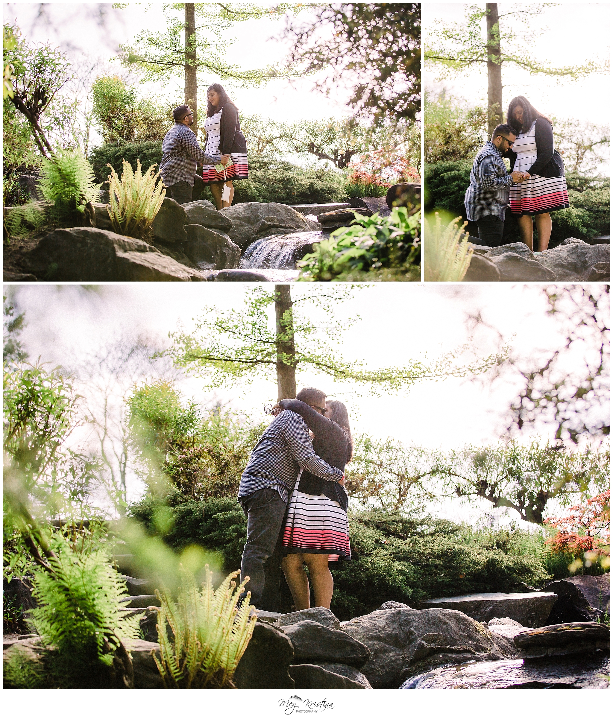 van dusen gardens proposal vancouver engagement photographer